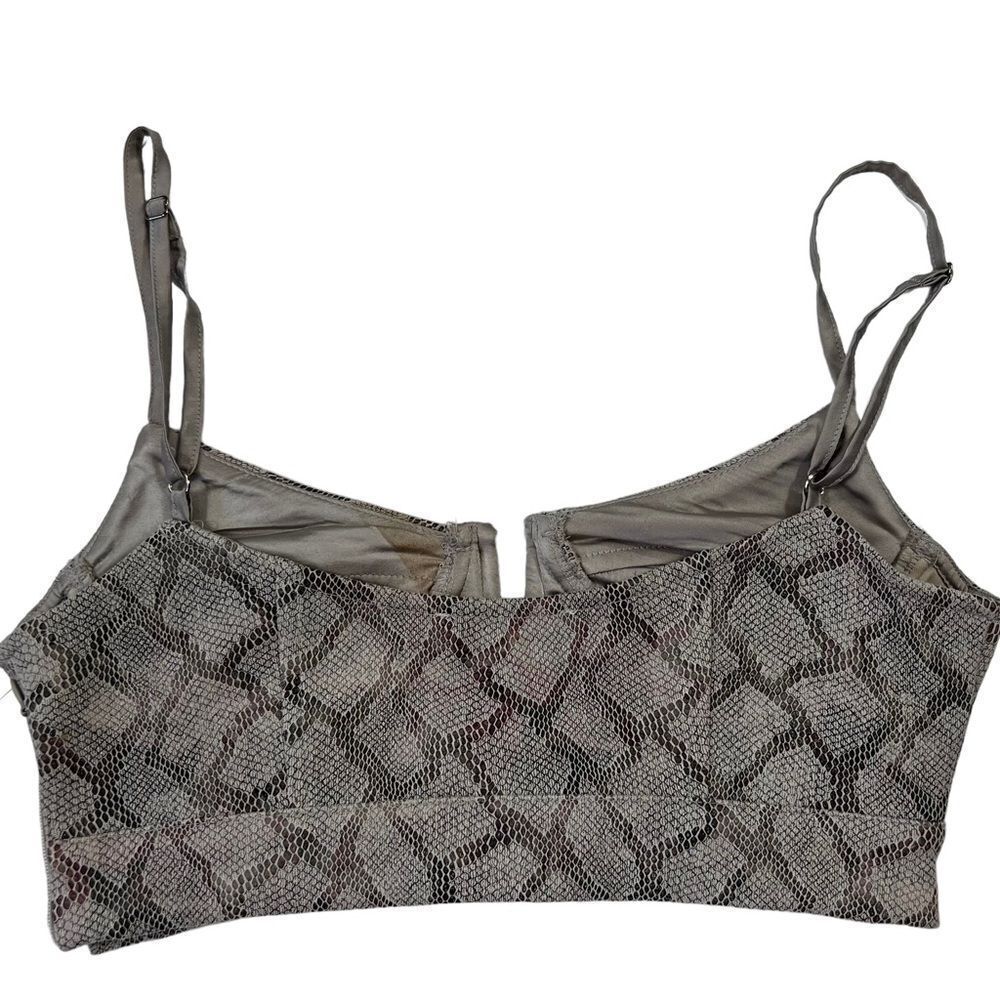 By The Way Lhiea Python Bustier Top in Python - Picture 13 of 14